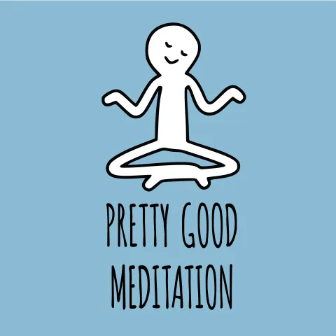 Pretty Good Meditation Logo