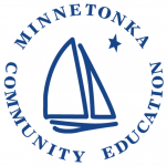 The sailboat logo for the Minnetonka Community Education