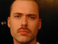 matthew in 2002 with a brown mustache